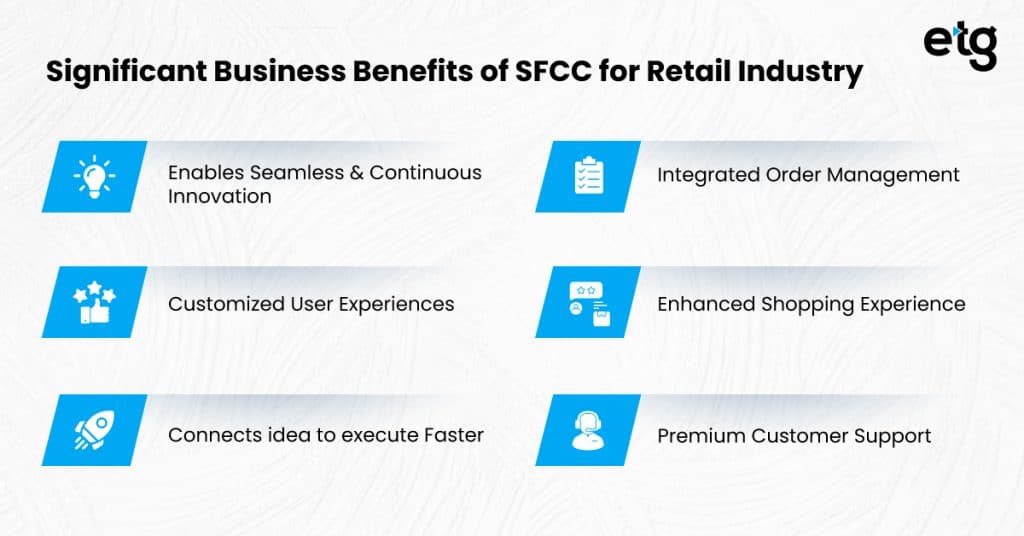 benefits of sfcc for retail industry