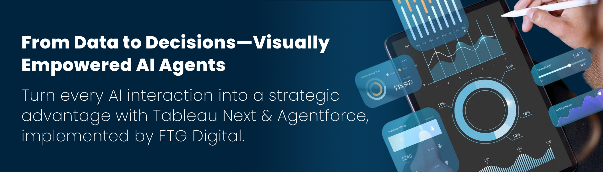 From Data to Decisions—Visually Empowered AI Agents