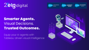 Read more about the article Visual Analytics Meets Digital Labor: How Tableau Next Powers Agentforce